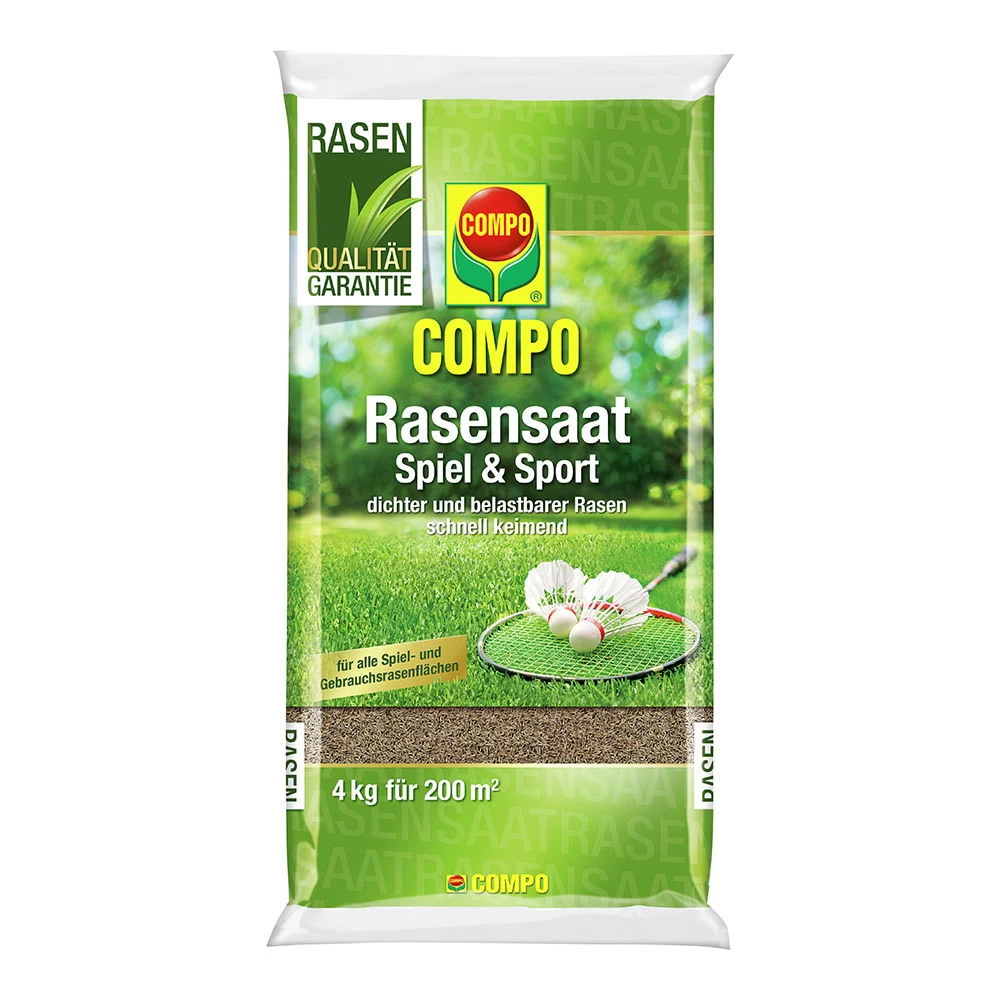 Compo Rasensamen Sport Und Spiel, 4 Kg 3 Compo Rasensamen Sport Und Spiel, 4 Kg