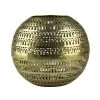 Windlichtkugel Gold Metall, Ca. 26 Cm -Pflanzen Paradies Verkauf 0810206187 Windlichtkugel gold Metall1 78050