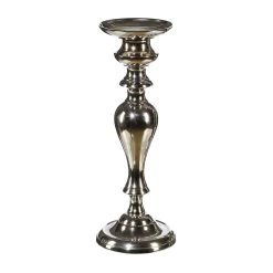 Kerzenhalter 'Romantic', Silber, Ca. 35 X 13 Cm