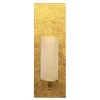 Kerzenhalter Für Die Wand, Gold, Aluminium, Höhe 94 Cm, B 31 Cm -Pflanzen Paradies Verkauf 0810703030 0810703031 kerzenhalter f wand gold alu 82094