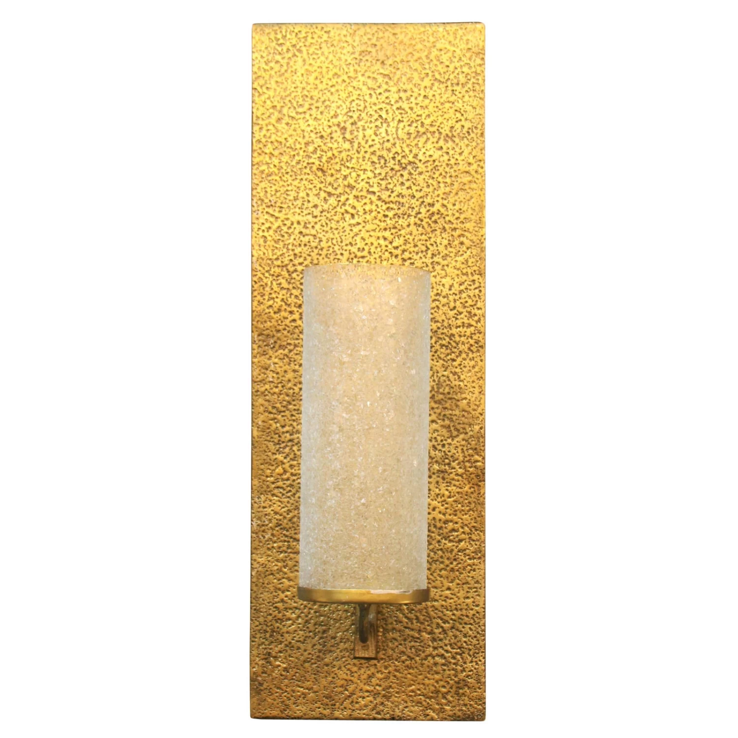 Kerzenhalter Für Die Wand, Gold, Aluminium, Höhe 94 Cm, B 31 Cm 3 Kerzenhalter Für Die Wand, Gold, Aluminium, Höhe 94 Cm, B 31 Cm