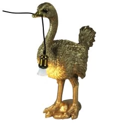 Stehlampe Strauß, Gold, Höhe 66,5 Cm