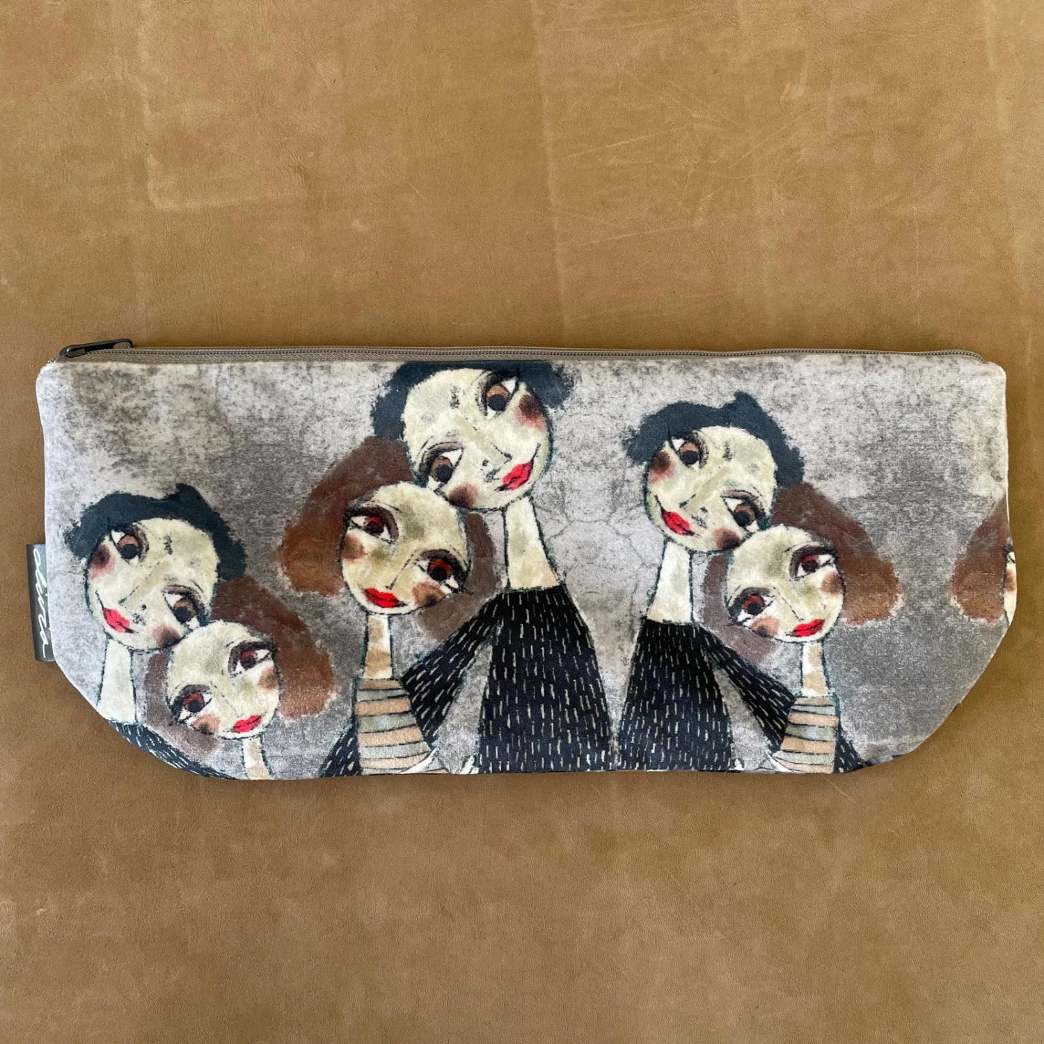 Mäppchen, Bunt, Baumwolle, 31,5 X 14 Cm 3 Mäppchen, Bunt, Baumwolle, 31,5 X 14 Cm