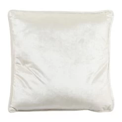 2er-Set Samt-Kissen, In Creme, 45 X 45 Cm