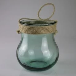 Glasvase, Klar, Ø 18 X H 20 Cm