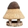 Kölle Vogelhaus „Föhr“ Klein Mit Reetdach, Birke Natur, 68 Cm Hoch -Pflanzen Paradies Verkauf 0910101164 Koelle Reet Vogelhaus Foehr klein Birke natur H68cm 57355