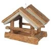 Vogelhaus Kiefer Mit Rindendach, Braun Und Cool-gray, 19 X 24 X 22 Cm -Pflanzen Paradies Verkauf 0910101282 Vogelhaus Kiefer mit Rindendach braun grau 19x24xH 22cm 55272