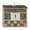 Insektenhotel 'Borke', Natur, Holz, Bambus, 29 X 10,5 X 31,5 Cm, 2,17 Kg -Pflanzen Paradies Verkauf 0910160219 Insektenhotel Borke 1 113359