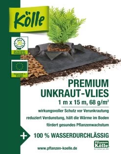Kölle Premium Unkrautvlies 10 Kölle Premium Unkrautvlies -Pflanzen Paradies Verkauf 0910301205 Koelle Premium Unkrautvlies 1x15m schwarz 4 24753
