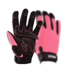 Kölle Arbeitshandschuh "Kira" Rosa/schwarz -Pflanzen Paradies Verkauf 0910703036 Koelle Arbeitshandschuh Kira Gr07 rosa schwarz 2 16817