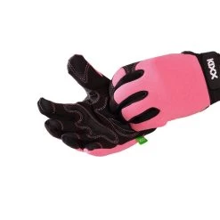 Kölle Arbeitshandschuh "Kira" Rosa/schwarz -Pflanzen Paradies Verkauf 0910703036 Koelle Arbeitshandschuh Kira Gr07 rosa schwarz 3 16818