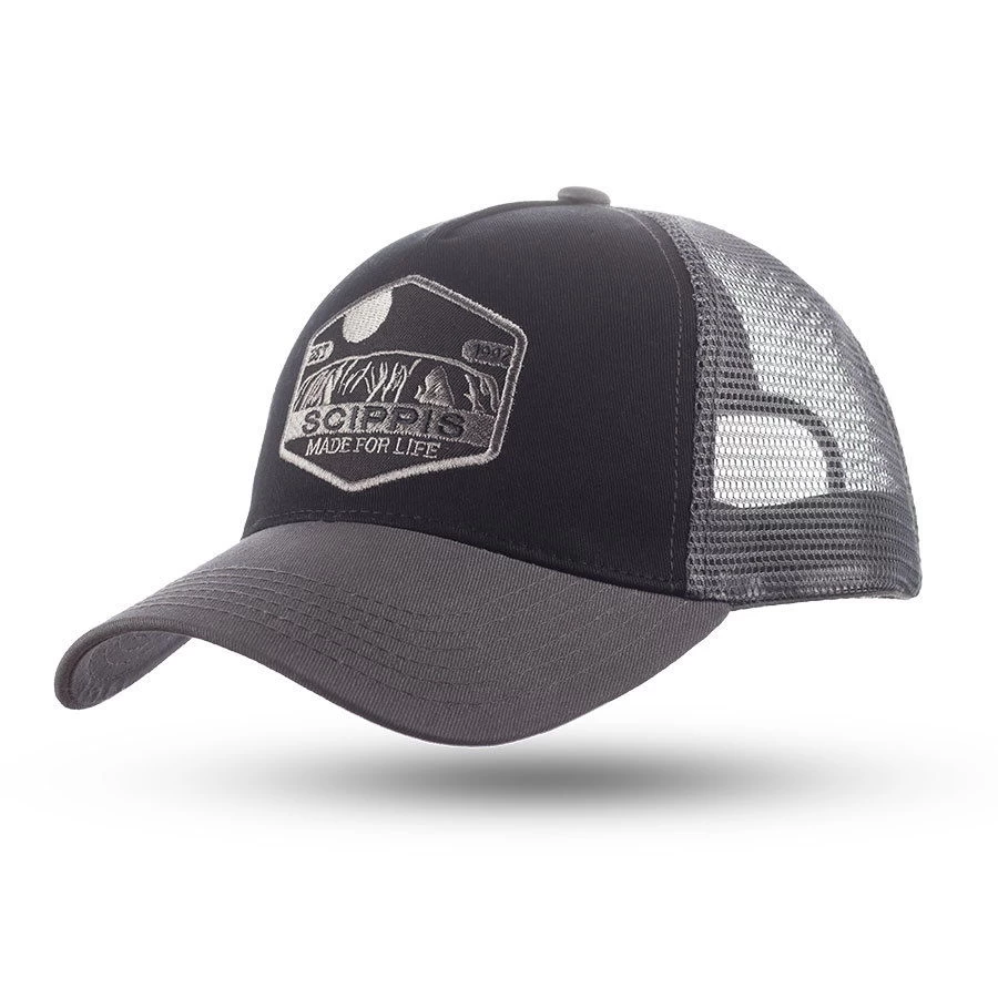 Kappe 'Uluru Cap', Schwarz/weiß 3 Kappe 'Uluru Cap', Schwarz/weiß