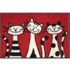 Kleen-Tex Fußmatte "Three Cats" 50 X 75 Cm 1 Kleen-Tex Fußmatte "Three Cats" 50 X 75 Cm -Pflanzen Paradies Verkauf 0910750017 Fussmatte ThreeCats 50x75cm 8429