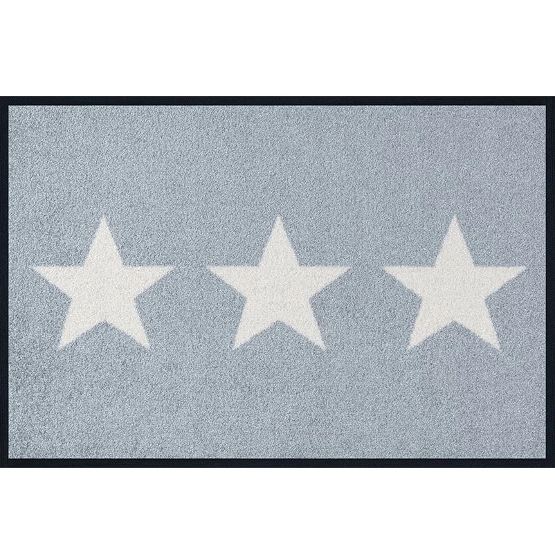 Kleen-Tex Fußmatte "Stars" Grey, 40 X 60 Cm 3 Kleen-Tex Fußmatte "Stars" Grey, 40 X 60 Cm
