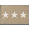 Kleen-Tex Fußmatte "Stars" Sand, 50 X 75 Cm