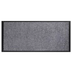 Kölle Fußmatte Uni Grau, Waschbar