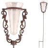 Regenmesser Aus Gußeisen Mit Glaseinsatz, Ca. 18x17,5x134,5 Cm -Pflanzen Paradies Verkauf 0910850011 Regenmesser Gusseisen 18x17 5x134 5cm 47431