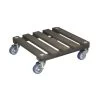 Wagner Multi Pflanzenroller Anthrazit, Kiefernholz Lasiert, Ca. 40x40 Cm -Pflanzen Paradies Verkauf 0920600440 MultiRoller anzthrazit Kiefer las 40x40cm 4AR TK200Kg 38840