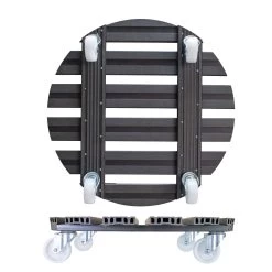 Multi Roller WPC, 120 Kg Tragkraft, Ca. 50 X 50 X 11 Cm -Pflanzen Paradies Verkauf 0920600471 multi roller wpc anthrazit 1 116667