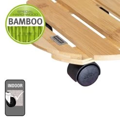 Multi Roller Bambus, 100 Kg Tragkraft, Ø 29 Cm -Pflanzen Paradies Verkauf 0920600474 multi roller bambus hell 5 116669