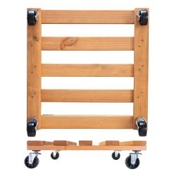 Multi Roller, Tragkraft 120 Kg, Hellbraun, Ca. 10 X 38 X 38 Cm -Pflanzen Paradies Verkauf 0920600514multi roller kiefer kastanie 1 116715