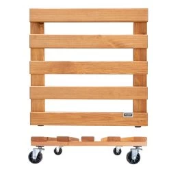 Multi Roller, Tragkraft 120 Kg, Hellbraun, Ca. 10 X 38 X 38 Cm -Pflanzen Paradies Verkauf 0920600514multi roller kiefer kastanie 6 116710