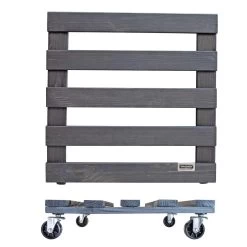 Multi Roller, Tragkraft 120 Kg, Anthrazit, Ca. 10 X 38 X 38 Cm -Pflanzen Paradies Verkauf 0920600515 multi roller kiefer anthrazit 6 116716