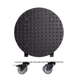 Pflanzenroller 'Alaska', Tragkraft 150 Kg, Anthrazit, Alu, 7 X 30 X 30 Cm -Pflanzen Paradies Verkauf 0920600518 pflanzenroller alaska 6 116728