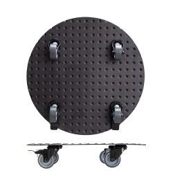 Pflanzenroller 'Alaska', Tragkraft 150 Kg, Anthrazit, Alu, 7 X 38 X 38 Cm -Pflanzen Paradies Verkauf 0920600519 pflanzenroller alaska 1 116739