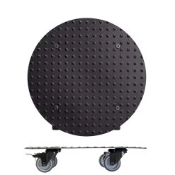 Pflanzenroller 'Alaska', Tragkraft 150 Kg, Anthrazit, Alu, 7 X 38 X 38 Cm -Pflanzen Paradies Verkauf 0920600519 pflanzenroller alaska 6 116734