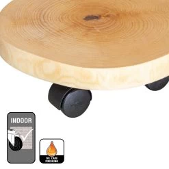 Multi Roller GH0268, Tragkraft 50 Kg, Natur, Ø 25-30 Cm -Pflanzen Paradies Verkauf 0920600529 multi roller 4 116766