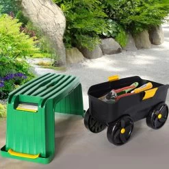 Gartenhocker 'Roll’n‘Kneel', Tragkraft 100 Kg -Pflanzen Paradies Verkauf 0920600538 Roll N Kneel 4in1 Gartenhocker TK 100kg 5 118900