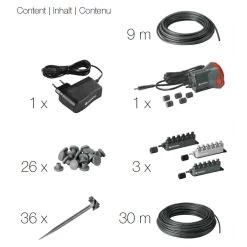 Gardena Urlaubsbewässerung City-Gardening, Bis Zu 36 Töpfe, Transformator, Zeitschaltuhr -Pflanzen Paradies Verkauf 0930100238 city Gardening Urlaubsbewaesserung fuer bis zu 36 Topfpflanzen 7 61504