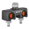 2-Wege-Verteiler, Für Gardena-Bewässerungscomputer, Wasserfluss Anpassbar -Pflanzen Paradies Verkauf 0930101029 2 Wege Verteiler 61462