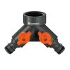 2-Wege-Wasserventil, Gardena, 1/2" - 5/8", 21 Mm Wasserhahn, Gewinde 26,5 Mm -Pflanzen Paradies Verkauf 0930200098 Gardena 2 Wege Ventil fuer 26 5mm 34 Gewinde 61647