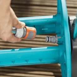 Schlauchwagen AquaRoll S, Gardena, Schlauchlängen Bis 15 M 17 Schlauchwagen AquaRoll S, Gardena, Schlauchlängen Bis 15 M -Pflanzen Paradies Verkauf 0930200441 Schlauchwagen Aqua Roll S Set kpl mit 20m Schlauch und Systemteilen 7 61594