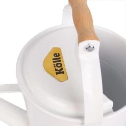 Zinkgießkanne Mit Holzgriff & Messingbrause, Weiß -Pflanzen Paradies Verkauf 0930401407 0930401408 KB Zinkgiesskanne mit Holzgriff Messingbrause weiss 2 111490