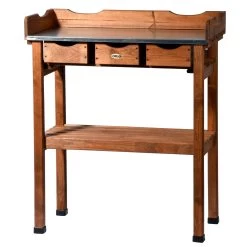 Pflanztisch, Natur, Kiefernholz, 78 X 38 X H91 Cm 9 Pflanztisch, Natur, Kiefernholz, 78 X 38 X H91 Cm -Pflanzen Paradies Verkauf 0940700263 Pflanztisch mit Schubladen 1 118913