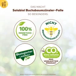 Solabiol Buchsbaumzünsler-Falle, Ausreichend Für Bis Zu 180 M² 11 Solabiol Buchsbaumzünsler-Falle, Ausreichend Für Bis Zu 180 M² -Pflanzen Paradies Verkauf 0950200723 Buchsbaumzuensler Falle fuer bis zu 180qm Flaeche 3 107234