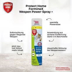 Protect Home Wespen-Powerspray, 600 Ml -Pflanzen Paradies Verkauf 0950300982 Wespen Powerspray 600ml 1 107289