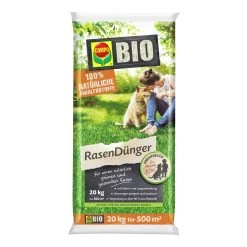 Compo Bio Rasendünger Für 500 Qm, 20 Kg