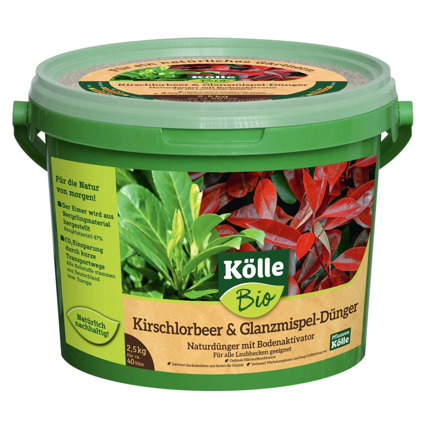 Bio Kirschlorbeer & Glanzmispel-Dünger, 2,5 Kg 3 Bio Kirschlorbeer & Glanzmispel-Dünger, 2,5 Kg