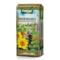 Plantop Rindenhumus, 2100l, 30 Sack á 70l -Pflanzen Paradies Verkauf 0960200189 Plantop Rindenhumus 70l1 1 78115