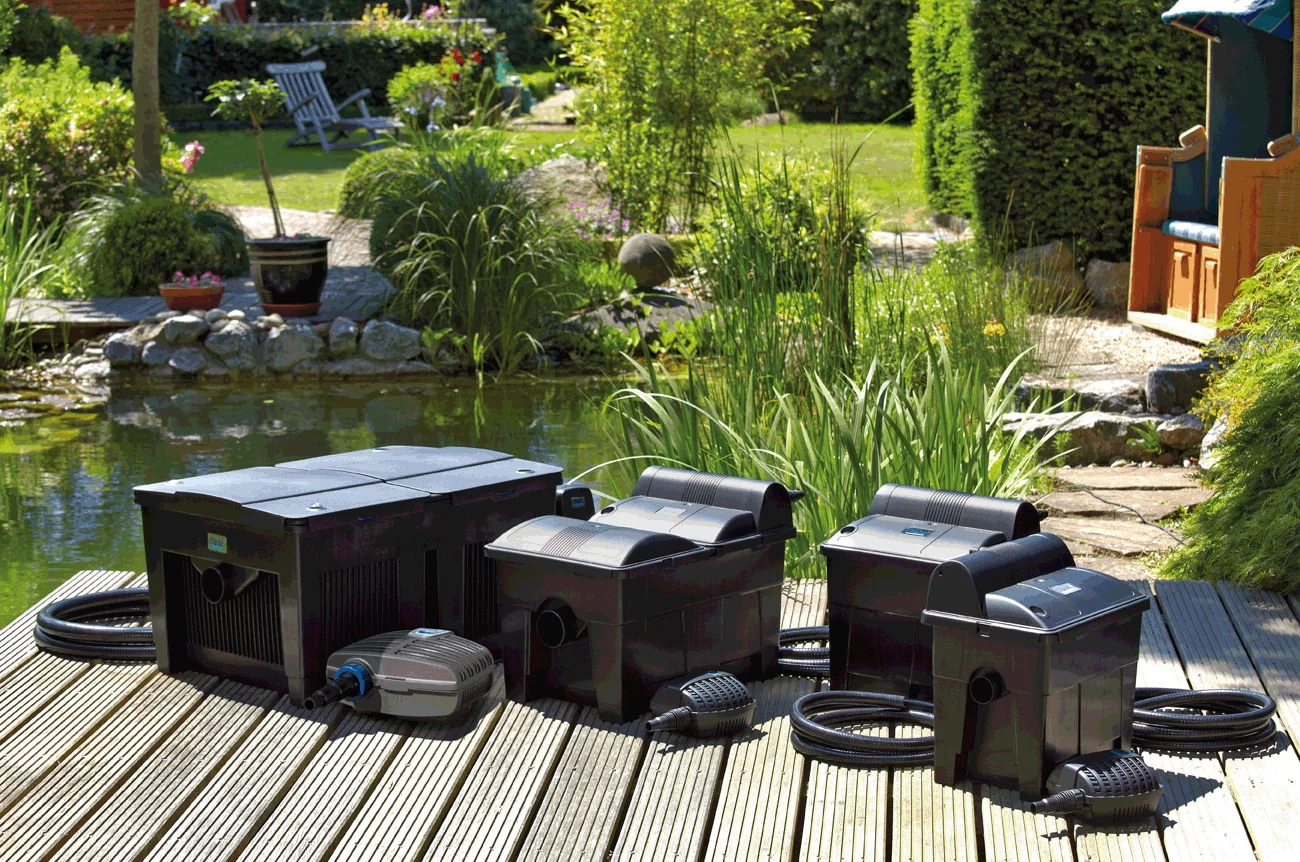 OASE BioSmart Set 5000 Durchlauffilterset Mit UVC Und Filterpumpe – Bild 2