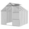 Basic Gewächshaus Mit Aluminiumrahmen, Silber -Pflanzen Paradies Verkauf 0980200191 0980200193 Basic Gewaechshaus 103994