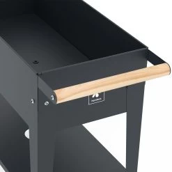 Hochbeet-Trolley Mit Rädern, Anthrazit, Metall, 75 X 35 X 80 Cm, 47 L 21 Hochbeet-Trolley Mit Rädern, Anthrazit, Metall, 75 X 35 X 80 Cm, 47 L -Pflanzen Paradies Verkauf 0980250141 Urban Garden Trolly auf Raedern anthrazit 5 84497