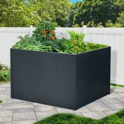 Hochbeet Mit Doppelwand, Anthrazit -Pflanzen Paradies Verkauf 0980250151 Hochbeet mit Doppelwand 3 94166