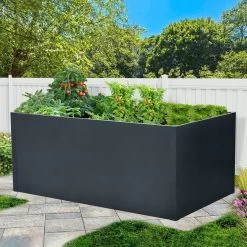 Hochbeet Mit Doppelwand, Anthrazit -Pflanzen Paradies Verkauf 0980250152 Hochbeet mit Doppelwand 3 94169