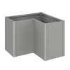 Pflanzbeet 'Belvedere' L-Form Maxi Von Biohort -Pflanzen Paradies Verkauf 0980250176 Pflanzbeet Belvedere L Form maxi 130l quarzgrau metallic 104503