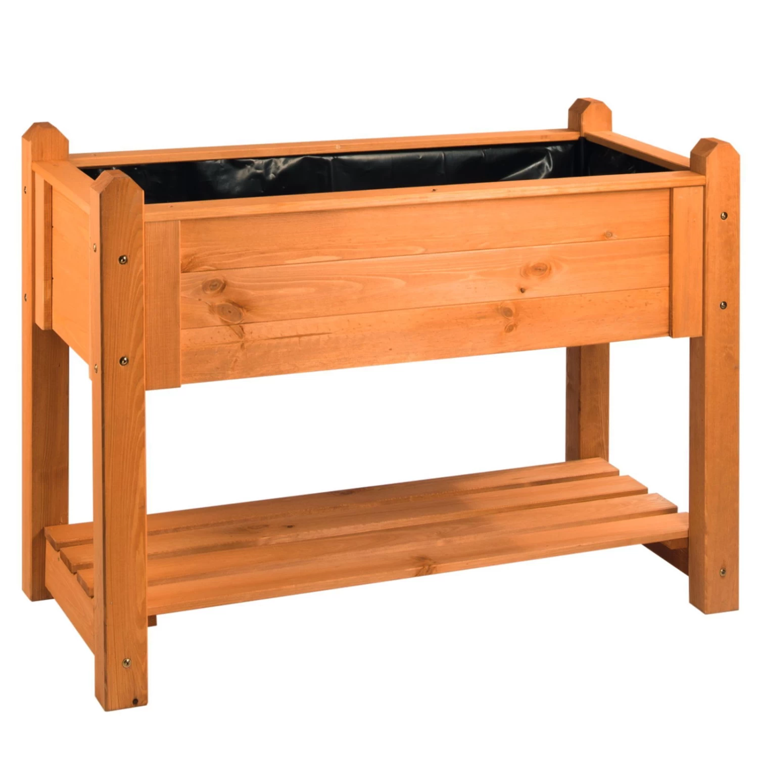 Hochbeet 'Premium', Honigbraun, Ca. 113 X 59 X 84,5 Cm 3 Hochbeet 'Premium', Honigbraun, Ca. 113 X 59 X 84,5 Cm